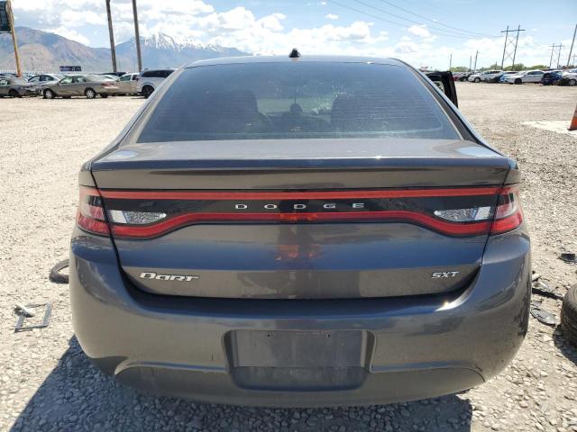 1C3CDFBB0GD563530 - 2016 DODGE DART SXT GRAY photo 6