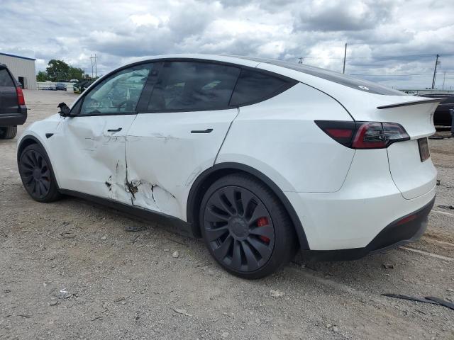 5YJYGDEF5LF003145 - 2020 TESLA MODEL Y WHITE photo 2