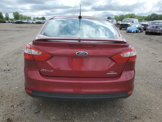 1FADP3F24EL389647 - 2014 FORD FOCUS SE RED photo 6