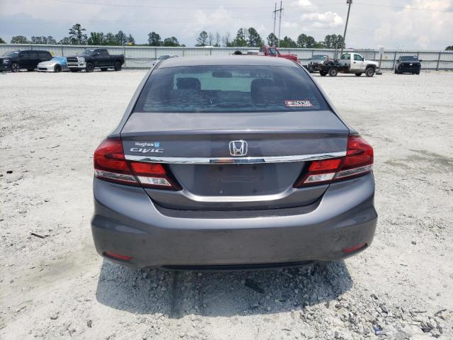 19XFB2F92FE095330 - 2015 HONDA CIVIC EXL GRAY photo 6