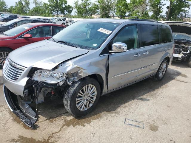 2C4RC1CG3GR239796 - 2016 CHRYSLER TOWN & COU TOURING L SILVER photo 1