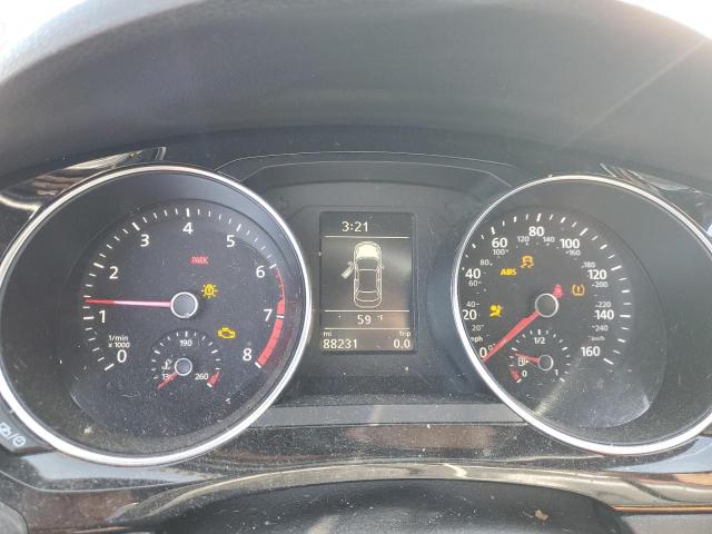 3VW5T7AJ6FM315899 - 2015 VOLKSWAGEN JETTA GLI BLACK photo 9