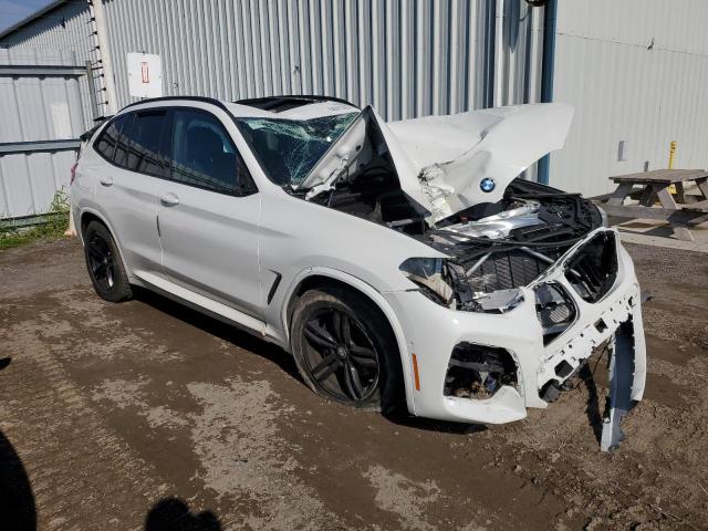 5UXTY5C0XM9H30371 - 2021 BMW X3 XDRIVE30I WHITE photo 4