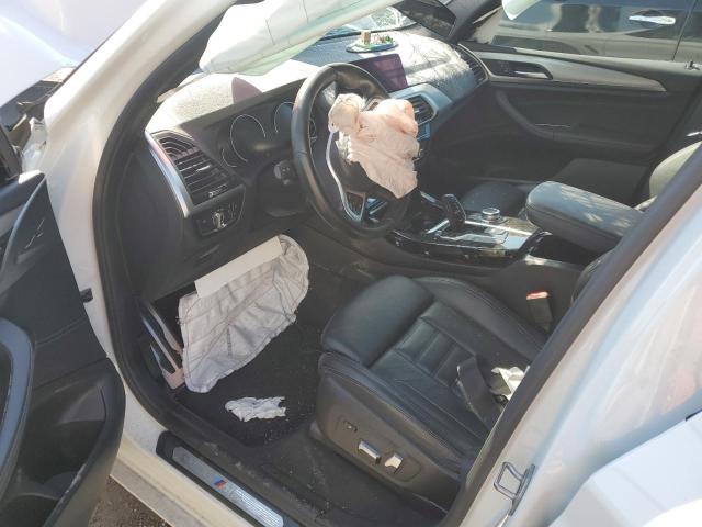 5UXTY5C0XM9H30371 - 2021 BMW X3 XDRIVE30I WHITE photo 8
