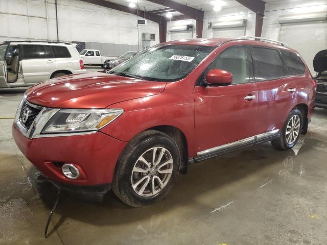 5N1AR2MM5FC661559 - 2015 NISSAN PATHFINDER S 红色 照片 1