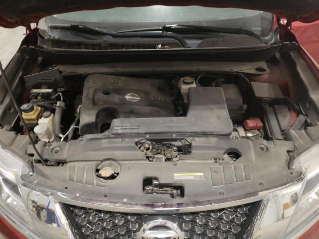 5N1AR2MM5FC661559 - 2015 NISSAN PATHFINDER S 红色 照片 12