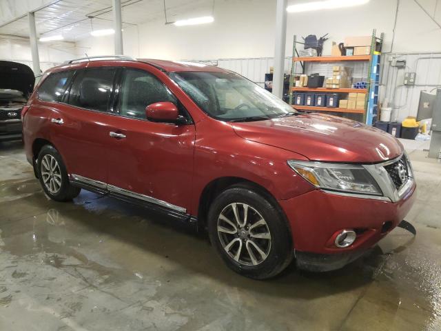 5N1AR2MM5FC661559 - 2015 NISSAN PATHFINDER S 红色 照片 4