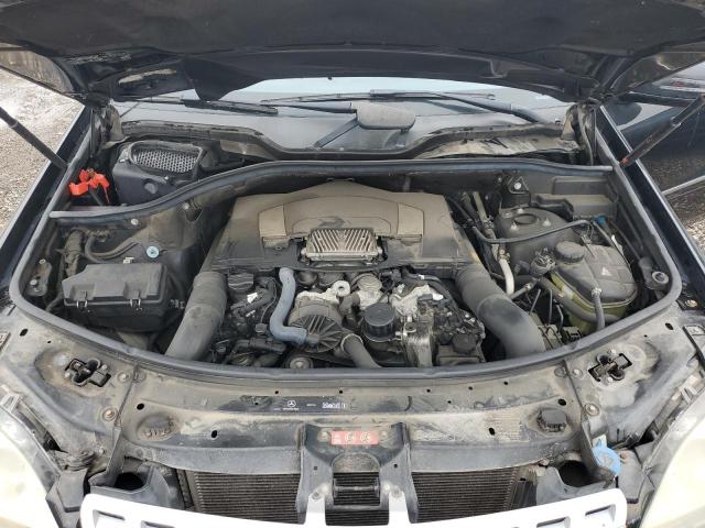4JGBB8GBXBA641920 - 2011 MERCEDES-BENZ ML 350 4MATIC BLACK photo 12