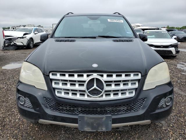 4JGBB8GBXBA641920 - 2011 MERCEDES-BENZ ML 350 4MATIC BLACK photo 5