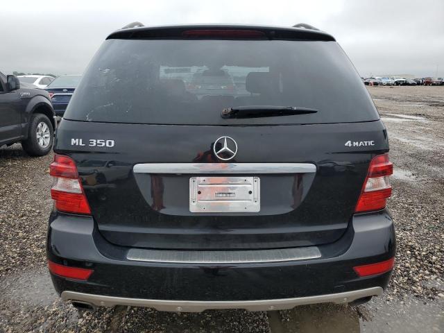 4JGBB8GBXBA641920 - 2011 MERCEDES-BENZ ML 350 4MATIC BLACK photo 6