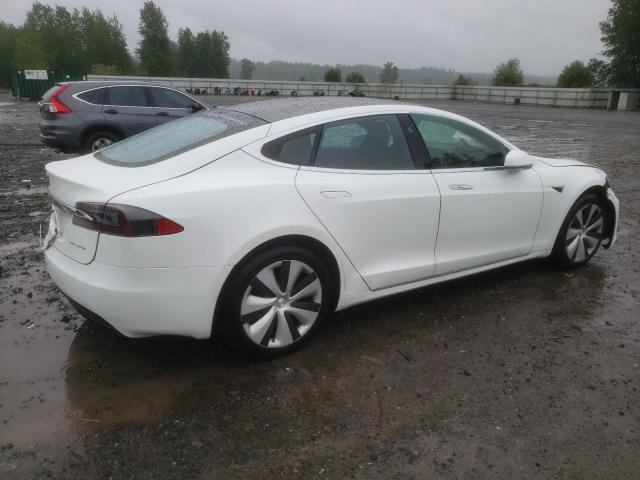 5YJSA1E25LF391500 - 2020 TESLA MODEL S თეთრი ფოტო 3