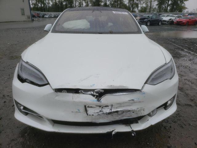 5YJSA1E25LF391500 - 2020 TESLA MODEL S თეთრი ფოტო 5
