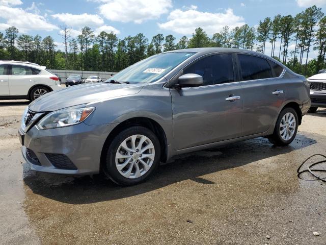 3N1AB7AP6JL627828 - 2018 NISSAN SENTRA SV S CHARCOAL photo 1