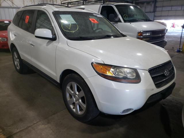 5NMSH73E07H101681 - 2007 HYUNDAI SANTA FE SE WHITE photo 1