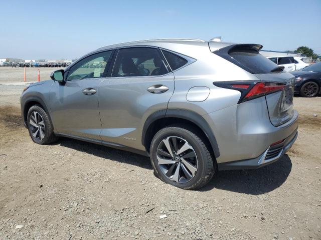 JTJBJRBZ1K2100442 - 2019 LEXUS NX 300H SILVER photo 2