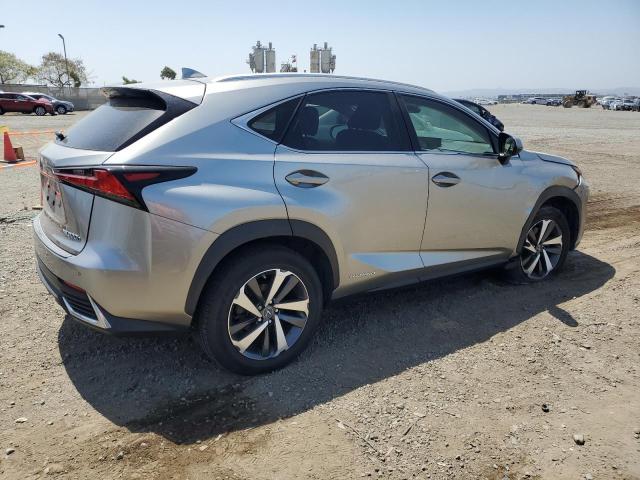 JTJBJRBZ1K2100442 - 2019 LEXUS NX 300H SILVER photo 3