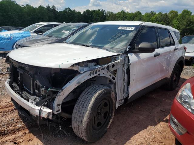 1FM5K8AB5LGC36018 - 2020 FORD EXPLORER POLICE INTERCEPTOR 白色 照片 1