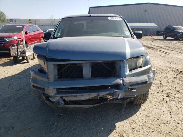 2HJYK16378H521353 - 2008 HONDA RIDGELINE RTX BLUE photo 5