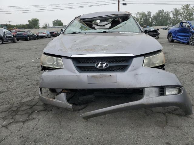 5NPEU46C26H058254 - 2006 HYUNDAI SONATA GLS GRAY photo 5