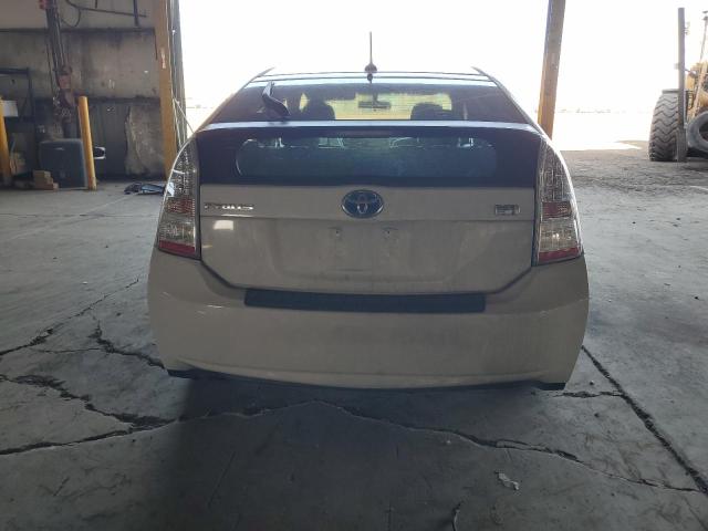 JTDKN3DU5A0047521 - 2010 TOYOTA PRIUS WHITE photo 6