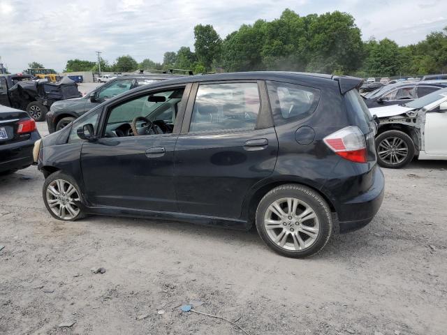 JHMGE8H4XAC006022 - 2010 HONDA FIT SPORT BLACK photo 2