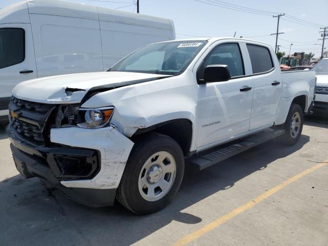 1GCGSBEA6N1297458 - 2022 CHEVROLET COLORADO WHITE photo 1