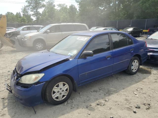 1HGES16384L024477 - 2004 HONDA CIVIC DX VP Mavi foto 1