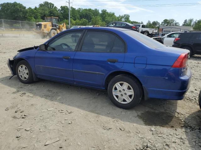 1HGES16384L024477 - 2004 HONDA CIVIC DX VP Mavi foto 2