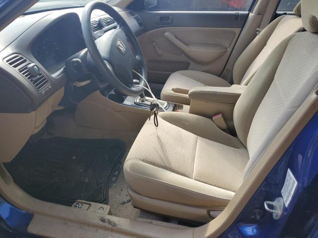 1HGES16384L024477 - 2004 HONDA CIVIC DX VP Mavi foto 7