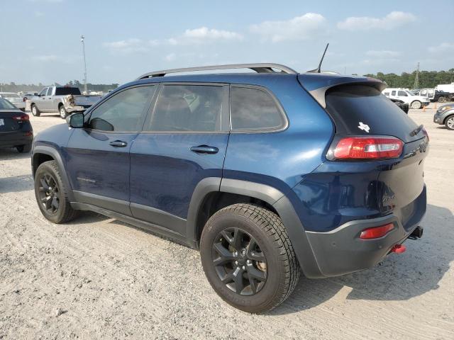 1C4PJMBX5JD526535 - 2018 JEEP CHEROKEE TRAILHAWK BLUE photo 2