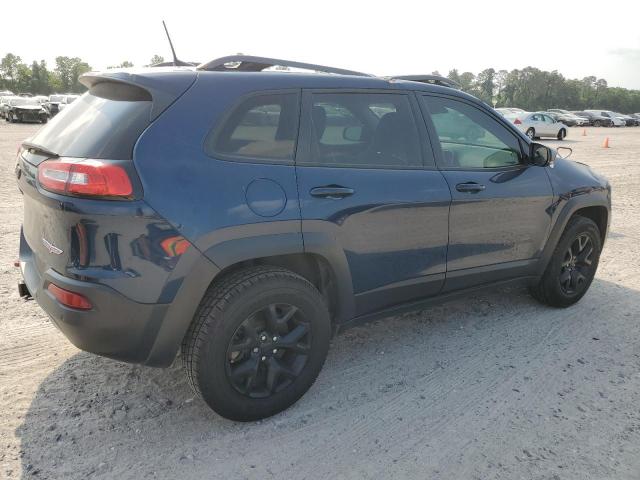 1C4PJMBX5JD526535 - 2018 JEEP CHEROKEE TRAILHAWK BLUE photo 3