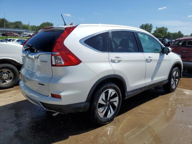 5J6RM4H95GL101124 - 2016 HONDA CR-V TOURING WHITE photo 3