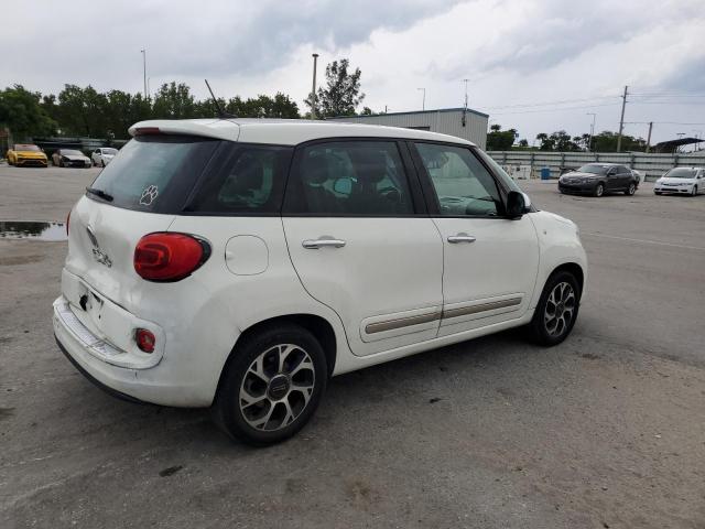 ZFBCFACHXEZ016408 - 2014 FIAT 500L LOUNGE WHITE photo 3