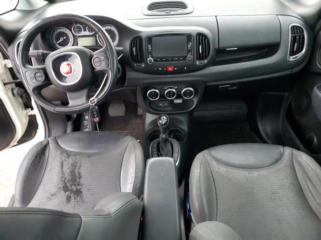 ZFBCFACHXEZ016408 - 2014 FIAT 500L LOUNGE WHITE photo 8