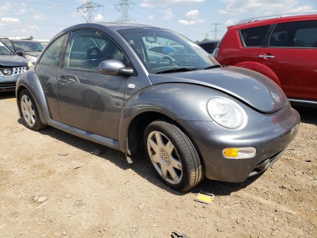 3VWDD21CX2M415026 - 2002 VOLKSWAGEN NEW BEETLE GLX GRAY photo 4