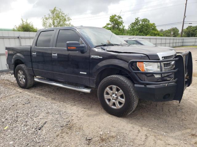 1FTFW1ET7EKF03635 - 2014 FORD F150 SUPERCREW BLACK photo 4