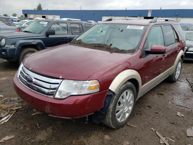 1FMDK08W38GA34761 - 2008 FORD TAURUS X EDDIE BAUER BURGUNDY photo 1