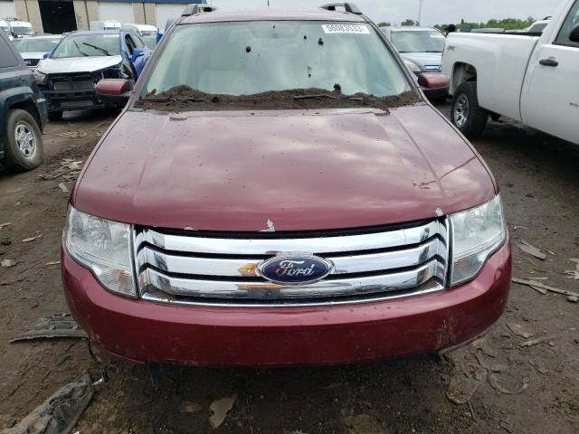 1FMDK08W38GA34761 - 2008 FORD TAURUS X EDDIE BAUER BURGUNDY photo 5