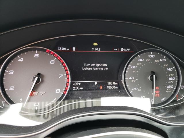 WAU32AFC2DN098159 - 2013 AUDI S7 PRESTIGE GRAY photo 9