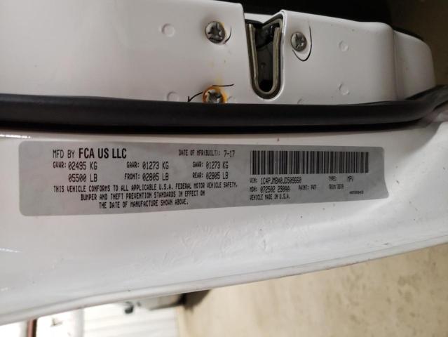 1C4PJMBX0JD509660 - 2018 JEEP CHEROKEE TRAILHAWK WHITE photo 12