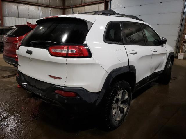 1C4PJMBX0JD509660 - 2018 JEEP CHEROKEE TRAILHAWK WHITE photo 3