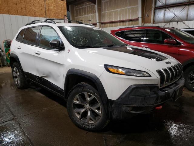 1C4PJMBX0JD509660 - 2018 JEEP CHEROKEE TRAILHAWK WHITE photo 4