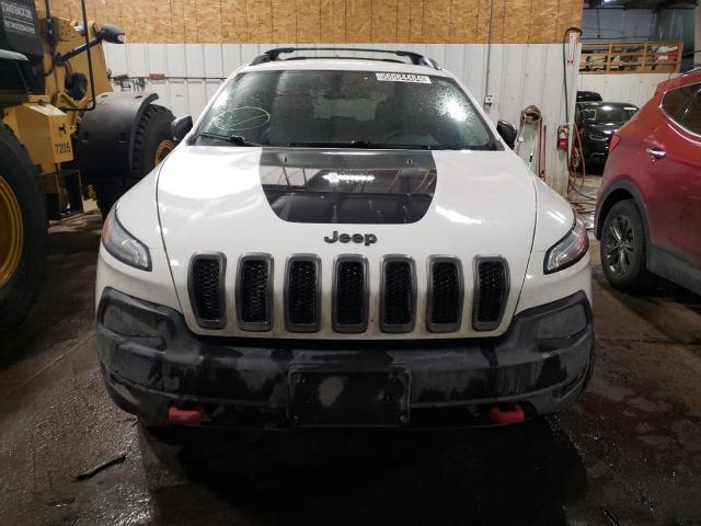 1C4PJMBX0JD509660 - 2018 JEEP CHEROKEE TRAILHAWK WHITE photo 5