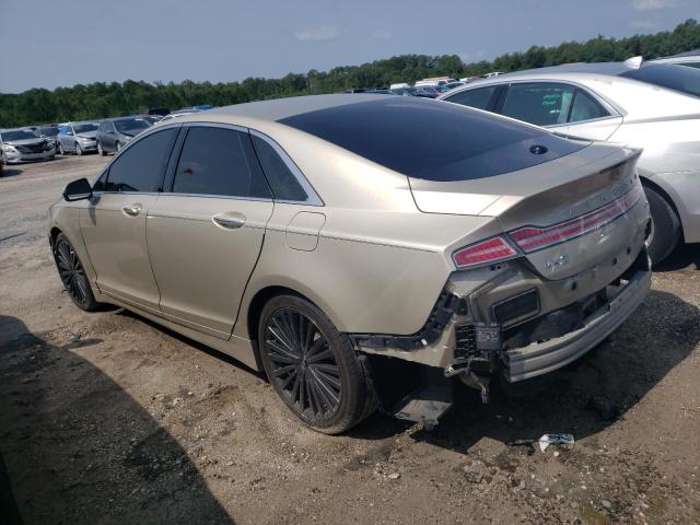 3LN6L5E98HR653219 - 2017 LINCOLN MKZ RESERVE ოქროსფერი ფოტო 2