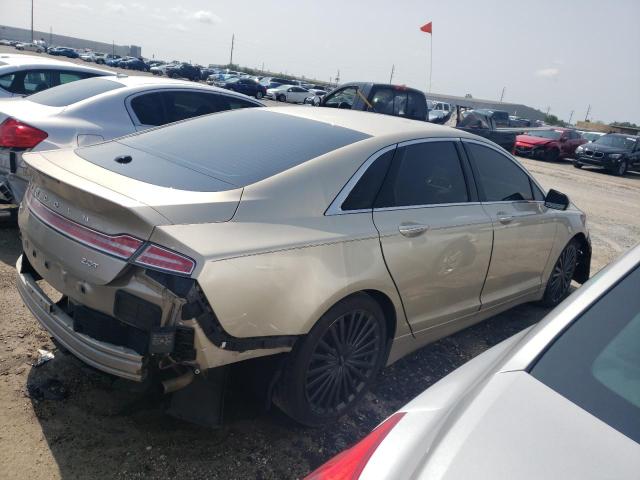 3LN6L5E98HR653219 - 2017 LINCOLN MKZ RESERVE ოქროსფერი ფოტო 3