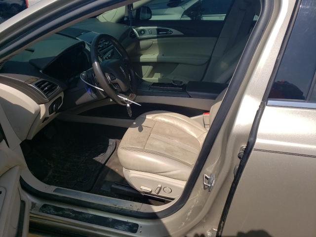 3LN6L5E98HR653219 - 2017 LINCOLN MKZ RESERVE ოქროსფერი ფოტო 7