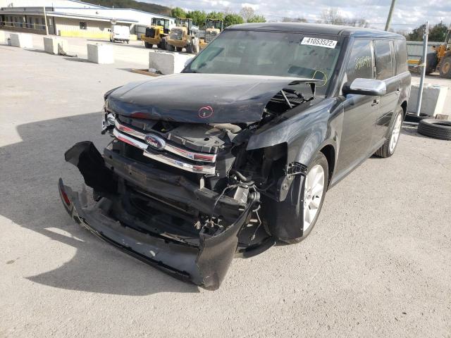 2FMGK5DC2ABA34317 - 2010 FORD FLEX LIMITED CHARCOAL photo 2