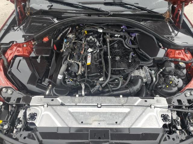 3MW5U9J06N8C34554 - 2022 BMW M340XI ORANGE photo 11