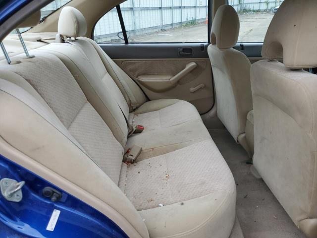 1HGES16345L005619 - 2005 HONDA CIVIC DX VP Blau Foto 10