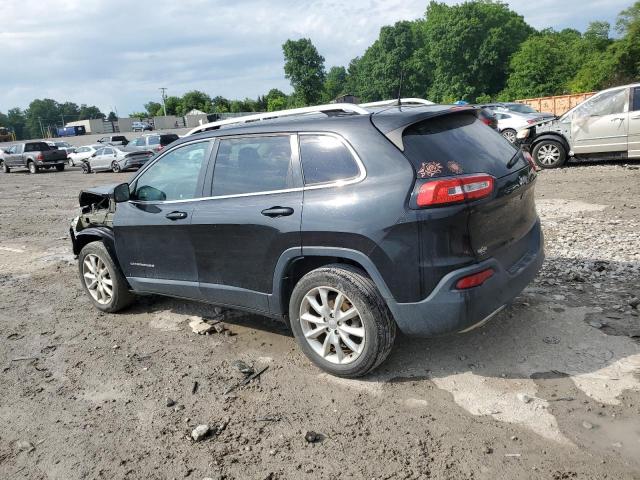 1C4PJLDB5GW323783 - 2016 JEEP CHEROKEE LIMITED BLACK photo 2